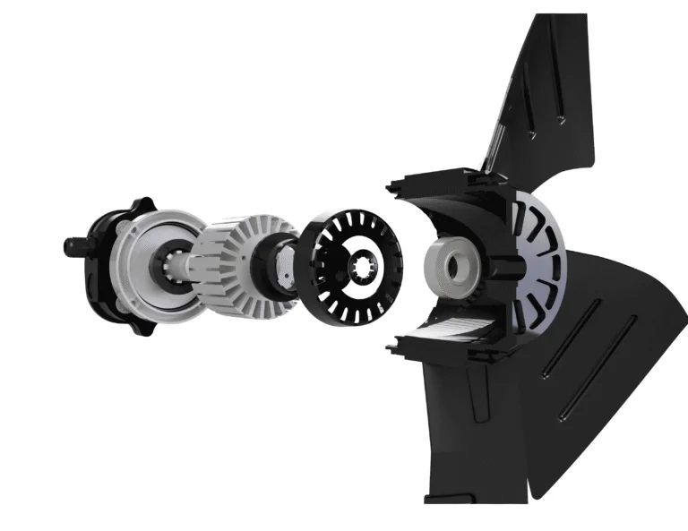 ec-motor in ventilatoren