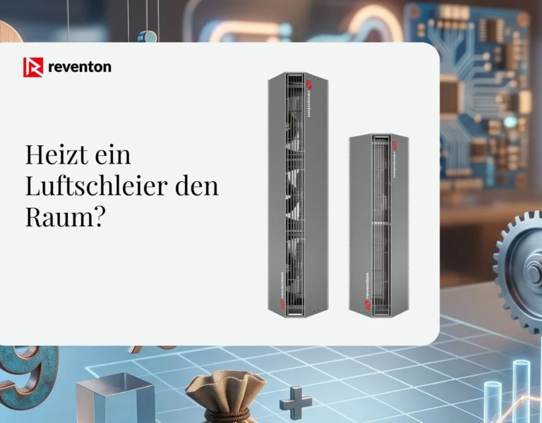 Heizt ein Luftschleier den Raum