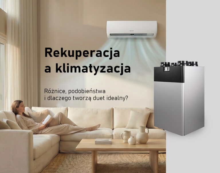 Wärmerückgewinnung und Klimatisierung – Unterschiede, Gemeinsamkeiten und warum sie ein perfektes Duo bilden?